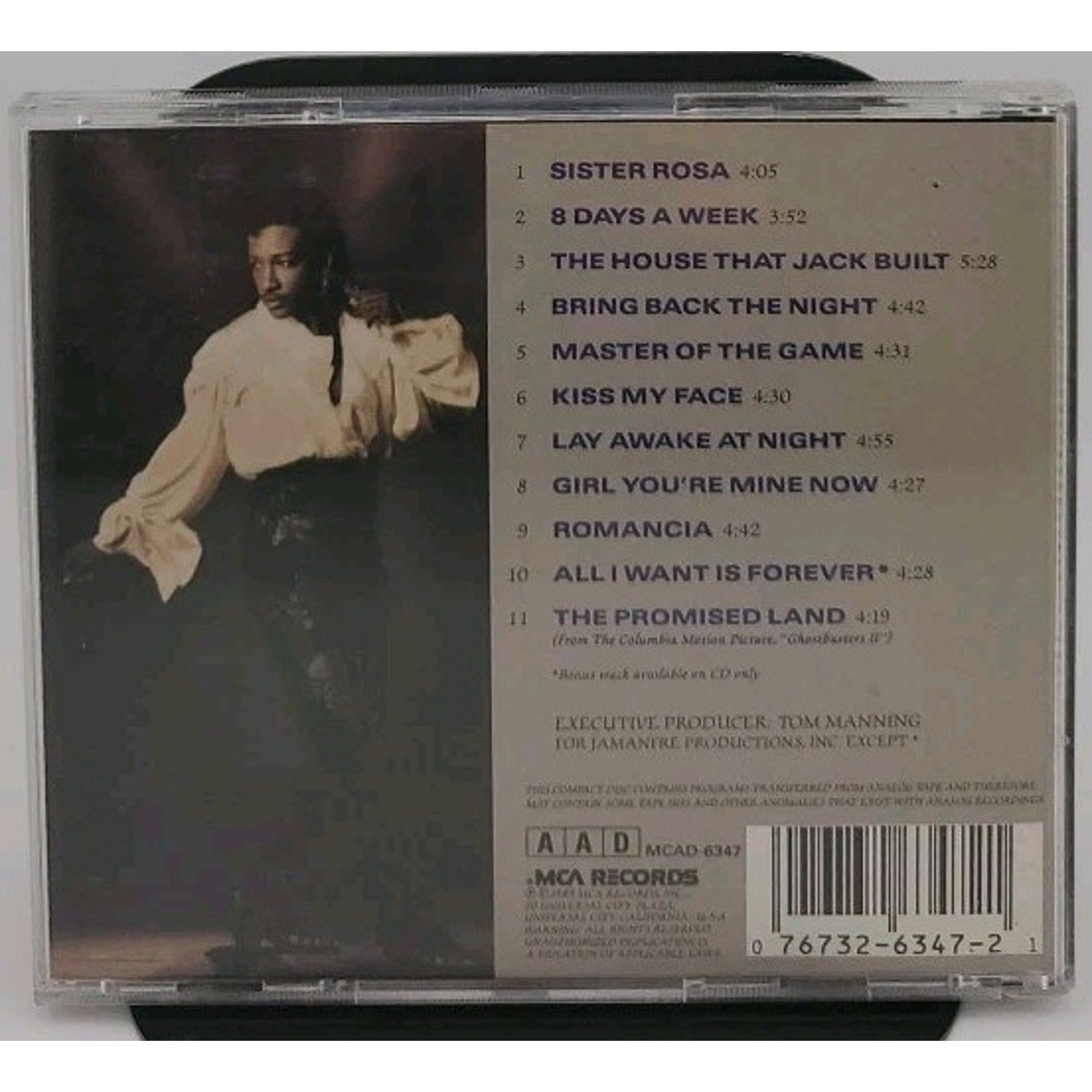 Master of the Game by James "J.T." Taylor (Vocals) (CD, Oct-1989, MCA)