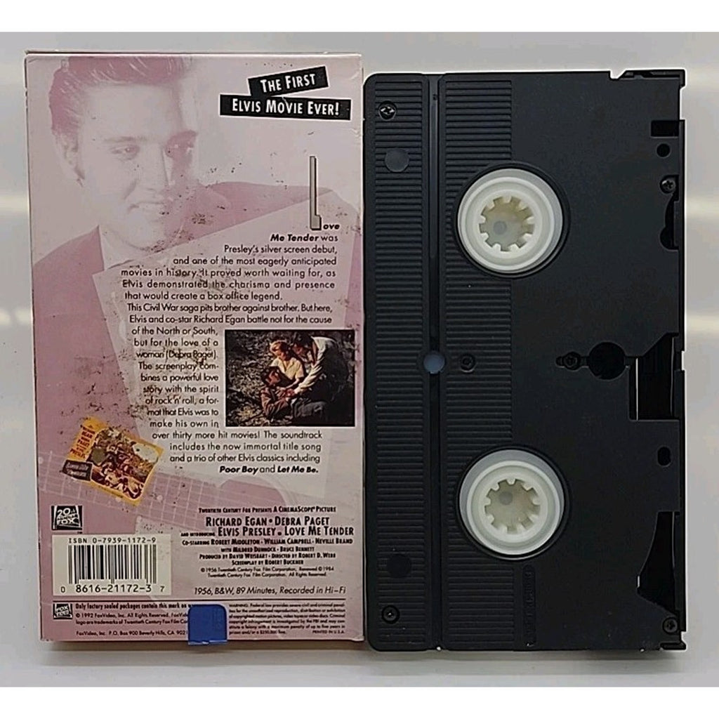 Elvis - Love Me Tender (VHS, 1997)