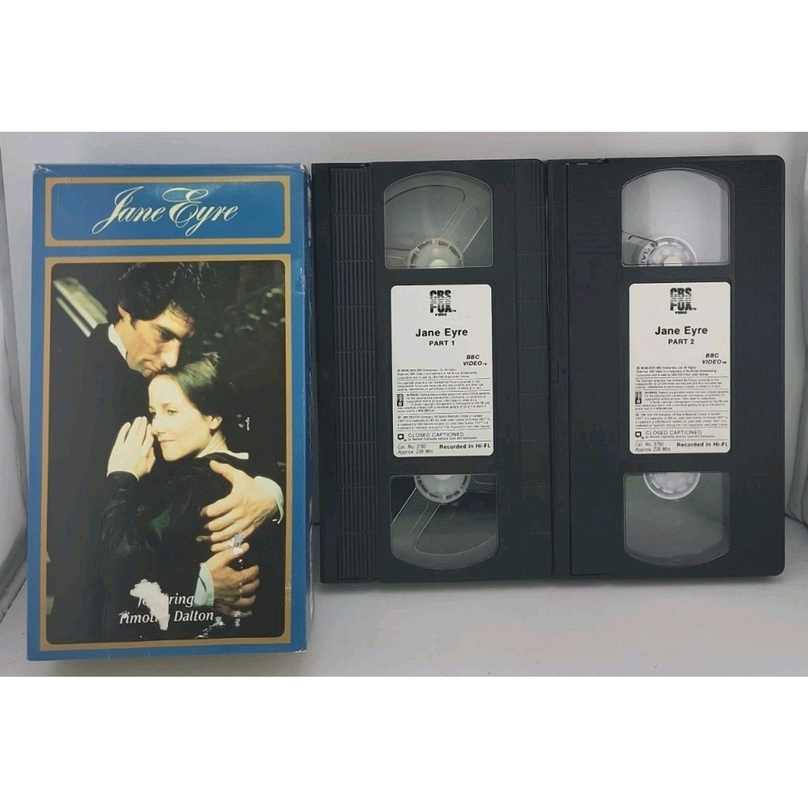 Jane Eyre (VHS, 1995, 2-Tape Set)