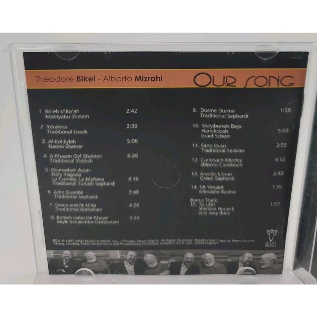 Theodore Bickel & Alberto Mizrahi - "Our Song" CD