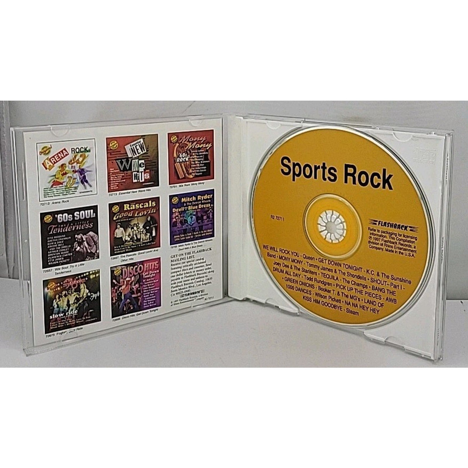 Sports Rock by Various (CD, 1997)
