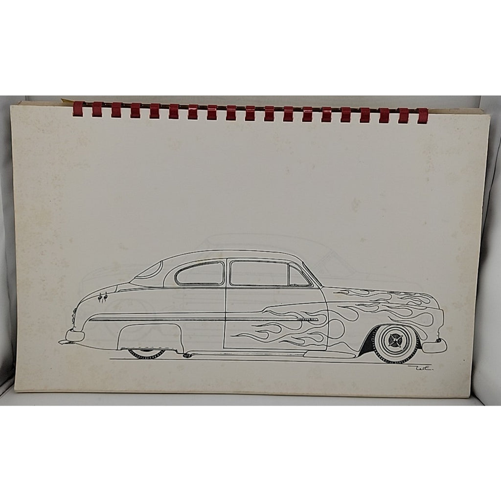 Leadsleds Volume 1 Shoebox Fords & Bathtub Mercs Coloring Book