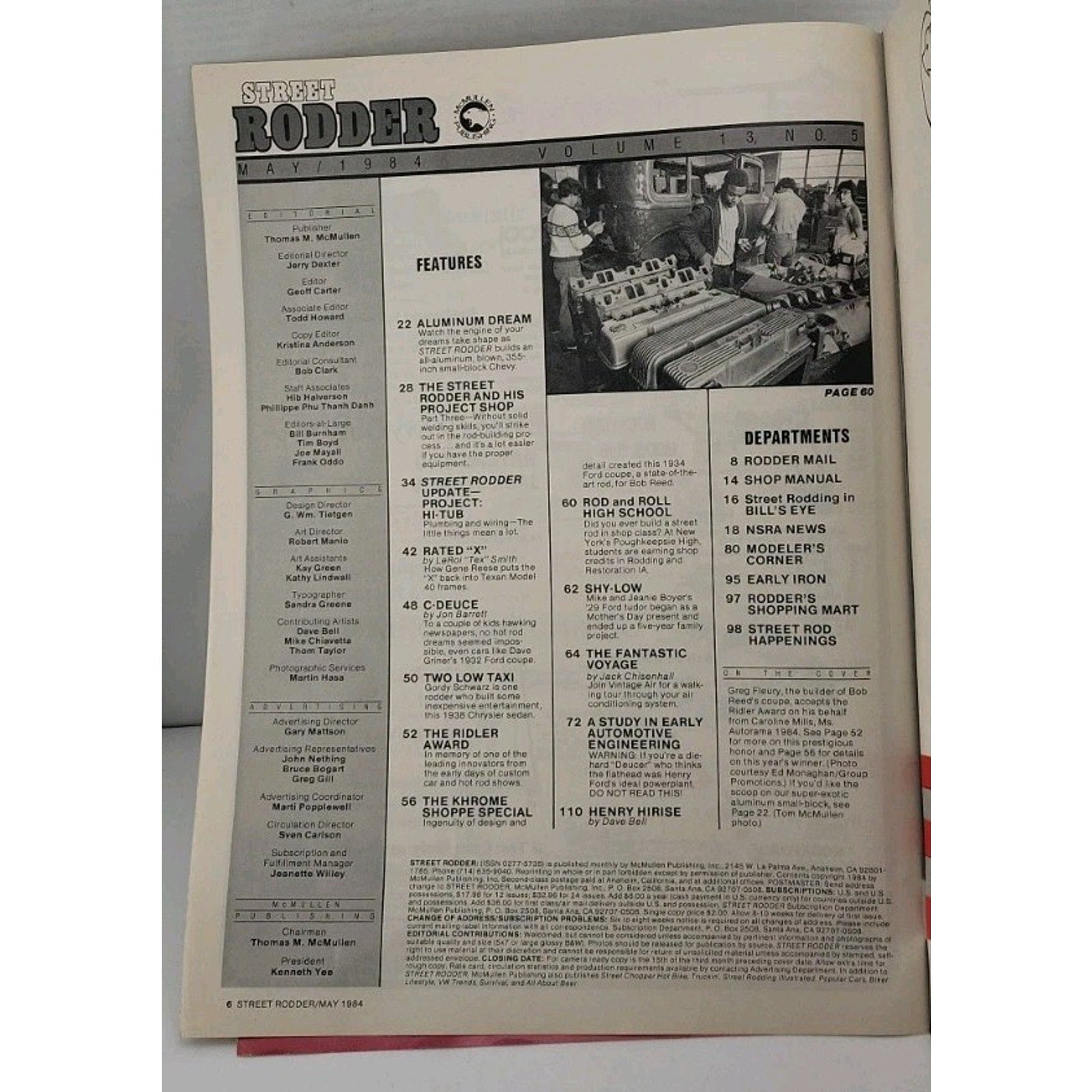 Street Rodder Magazine - May 1984 - Vol. 13 No. 5