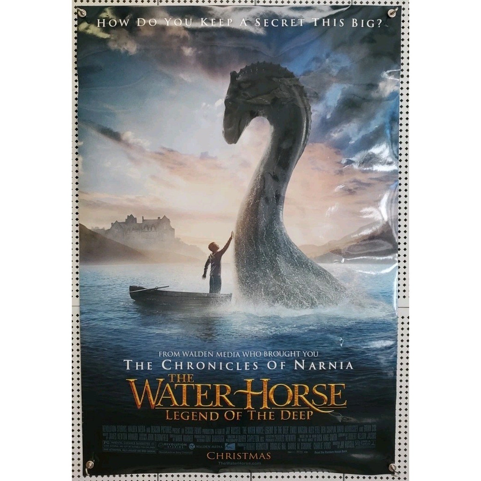 The Water Horse Legend of the Deep (C) Movie Theater Poster 27x40 Double Sided