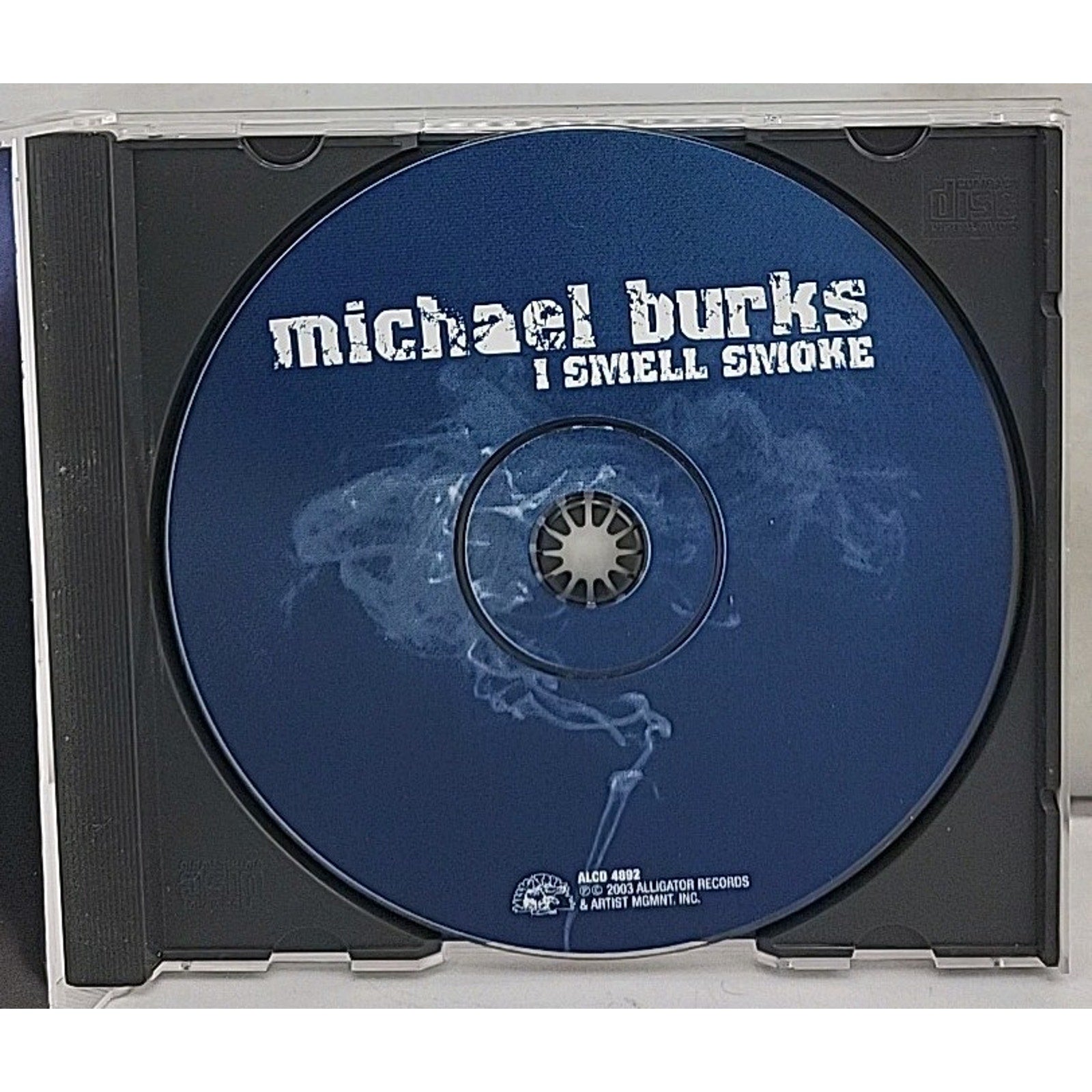 I Smell Smoke by Burks, Michael (CD, 2003)