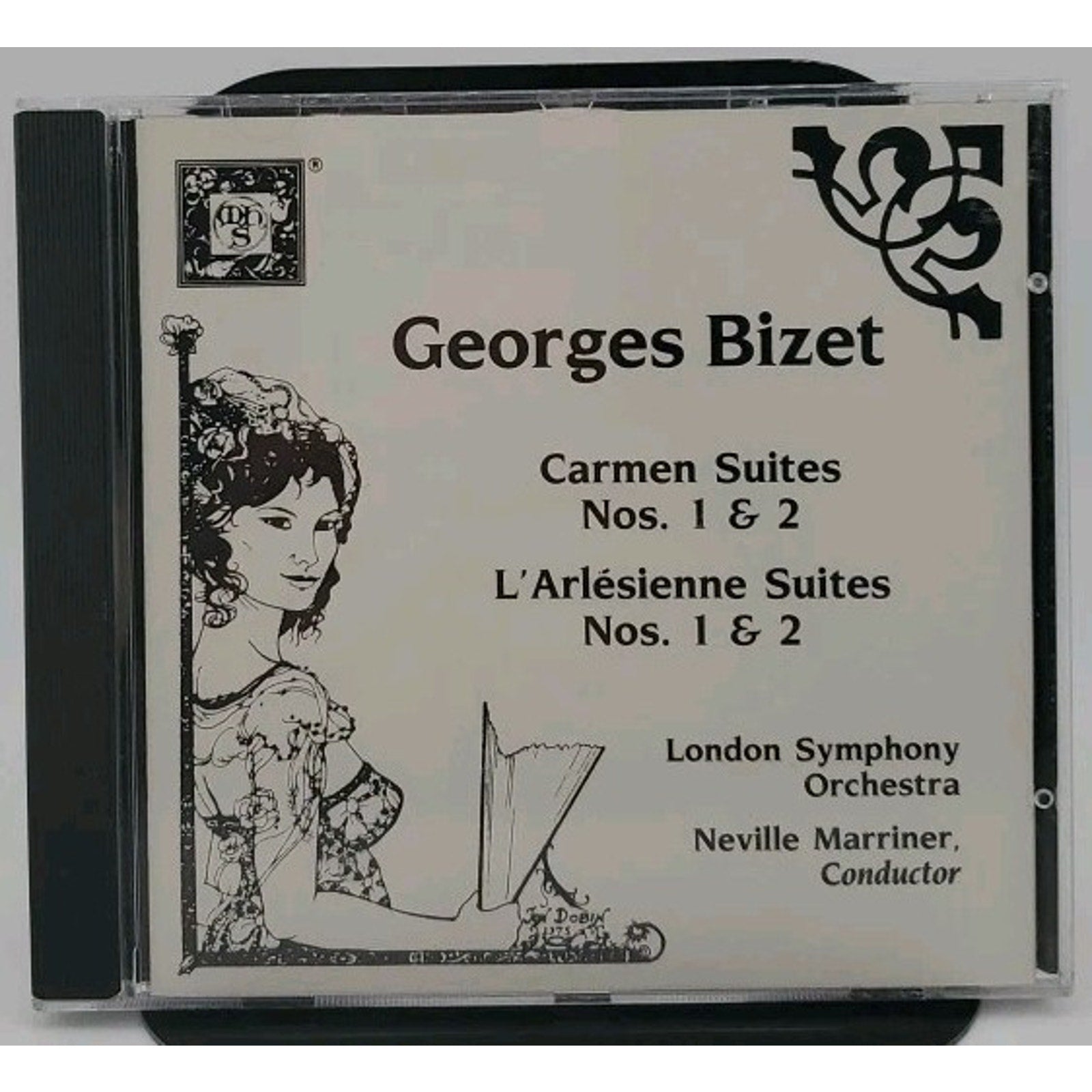 Georges Bizet CD L'Arlesienne and Carmen Suites 1 & 2 1989
