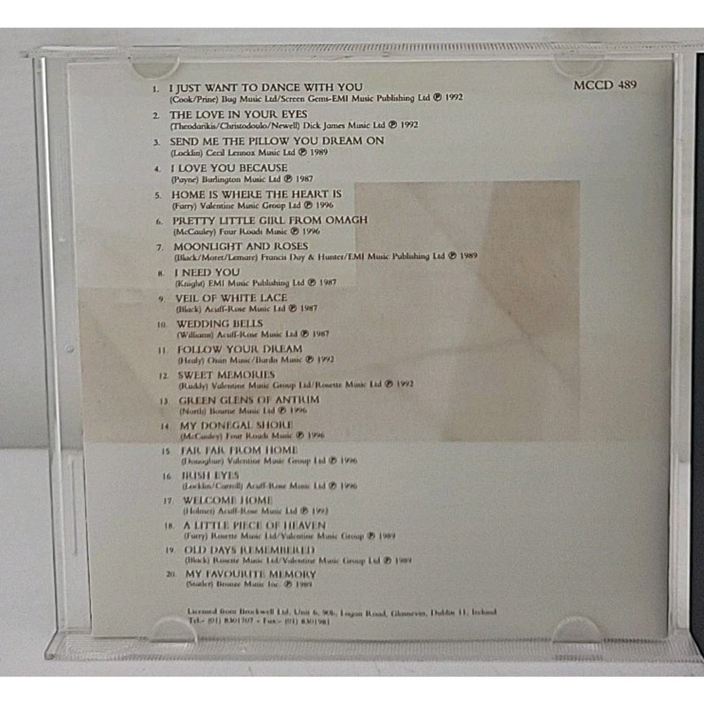 Dreaming by Daniel O'Donnell (CD, 2002)