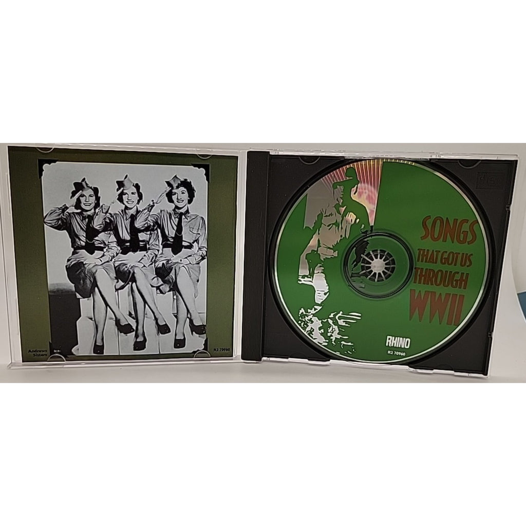 Songs That Got Us Through WWII by Various (CD, 1990)