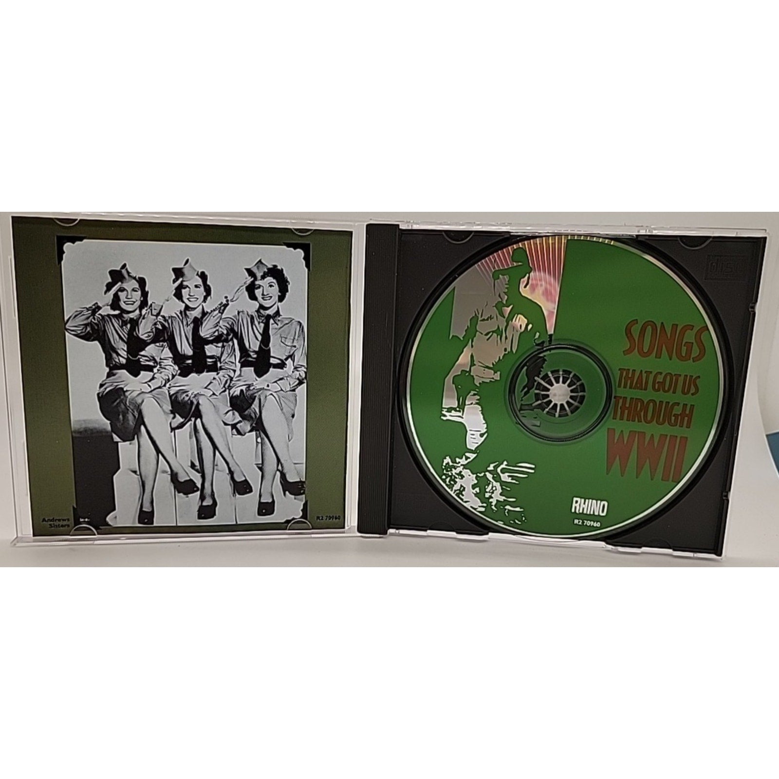 Songs That Got Us Through WWII by Various (CD, 1990)