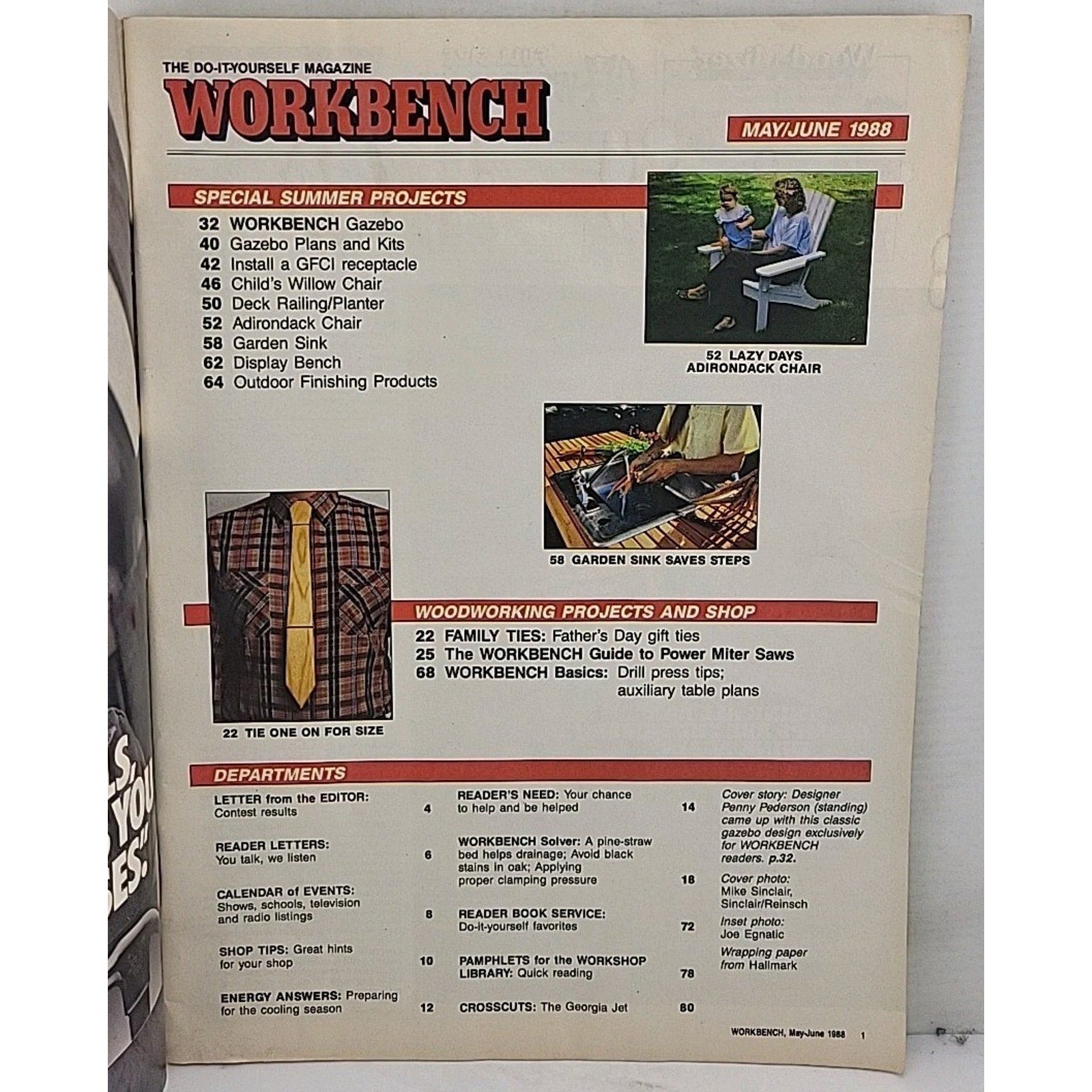 Workbench The Do-It-Yourself Magazine - June 1988 - Volume 44 Number 3