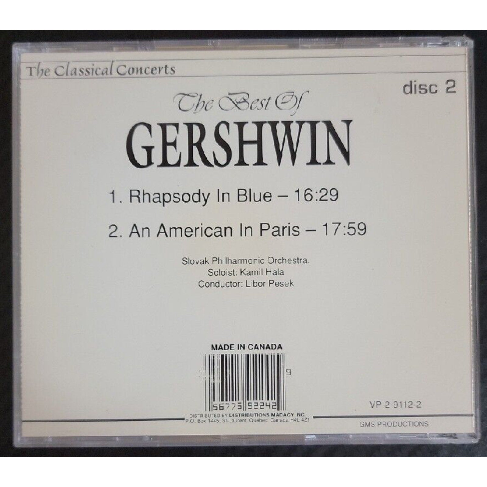 The Best of Gershwin - Music (CD)