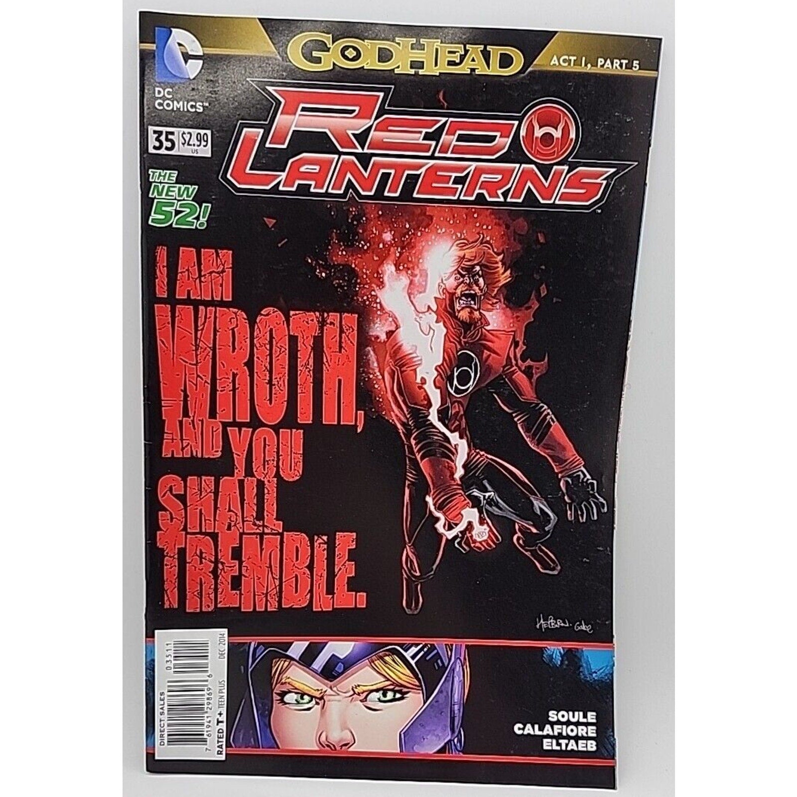 Red Lanterns #35 DC Comics New 52 Godhead Act I Part 5