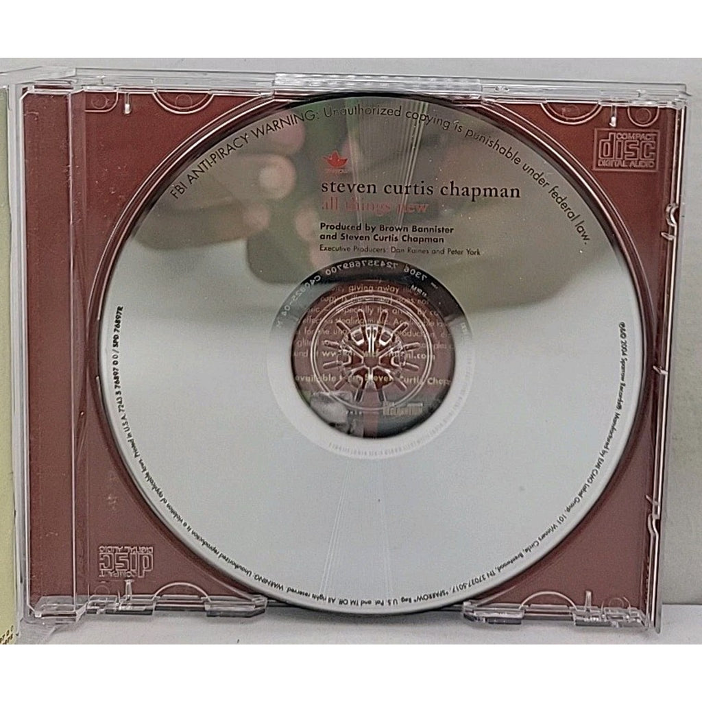All Things New by Steven Curtis Chapman (CD, 2004)