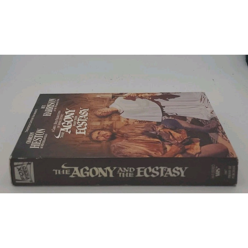 The Agony and the Ecstasy (VHS, 1995)