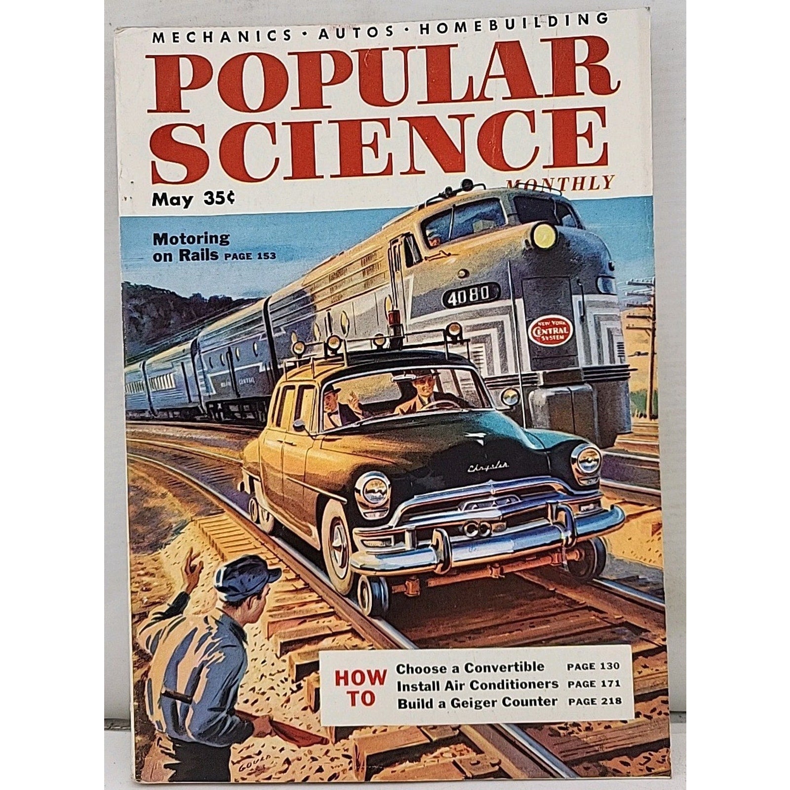 Popular Science Monthly - Mechanics-Autos-Homebuilding - May 1955 - Vol.166 No.5