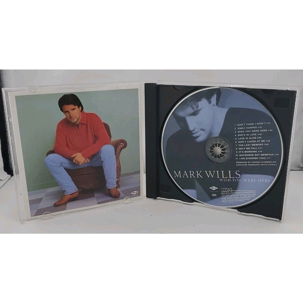 Wish You Were Here by Mark Wills (CD, 1998)