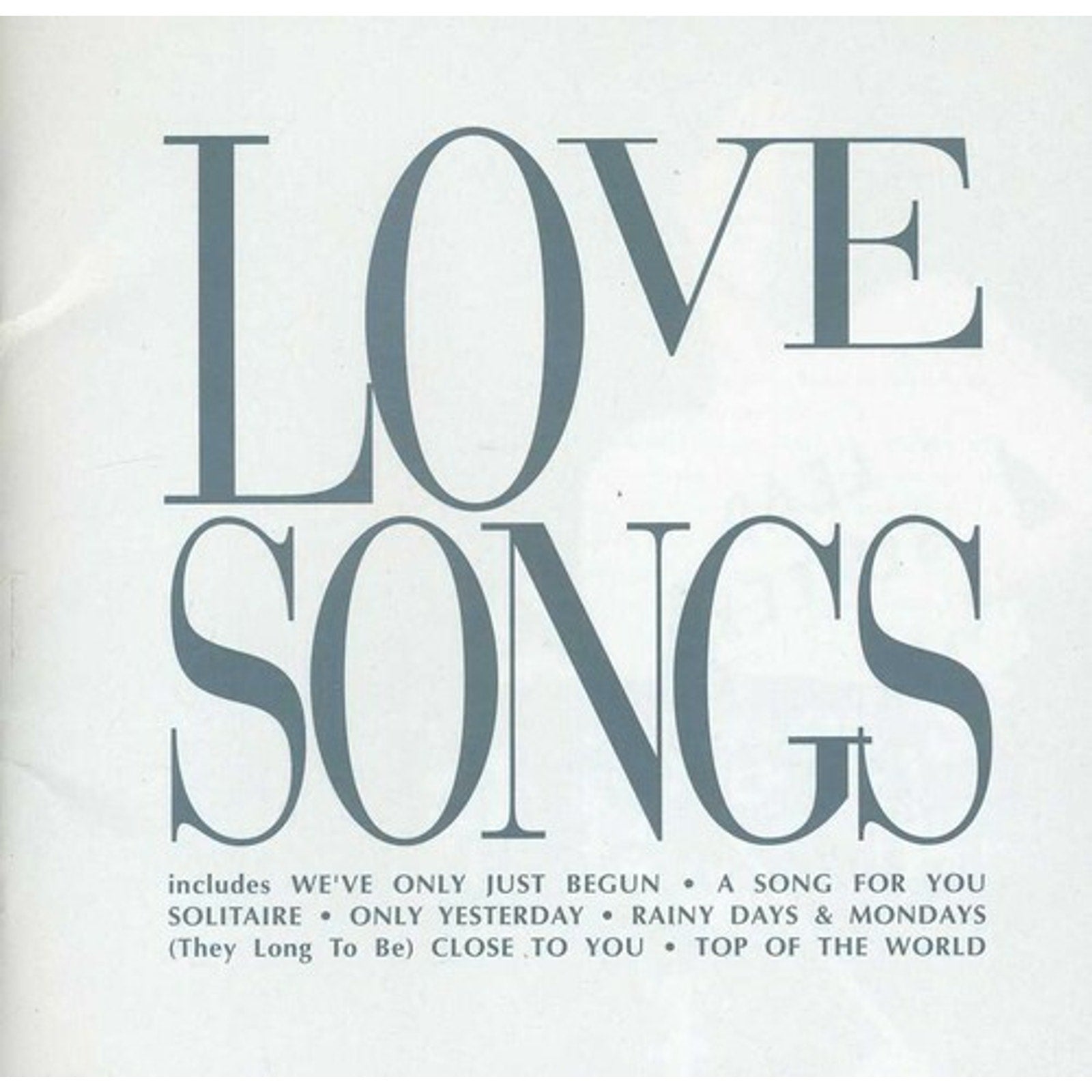 Love Songs by Carpenters (CD, 1998)