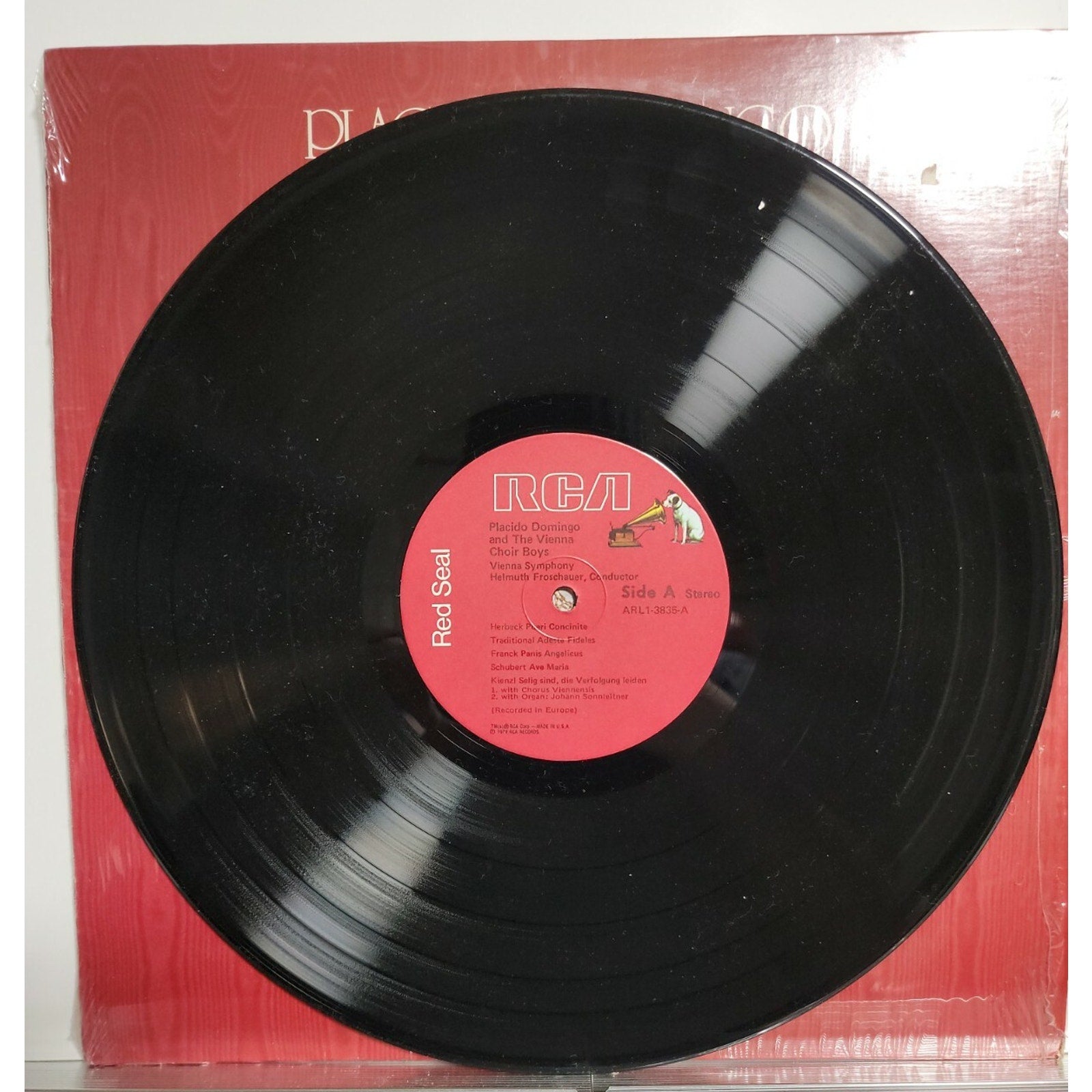 Placido Domingo And The Vienna Choir Boys (Vinyl)