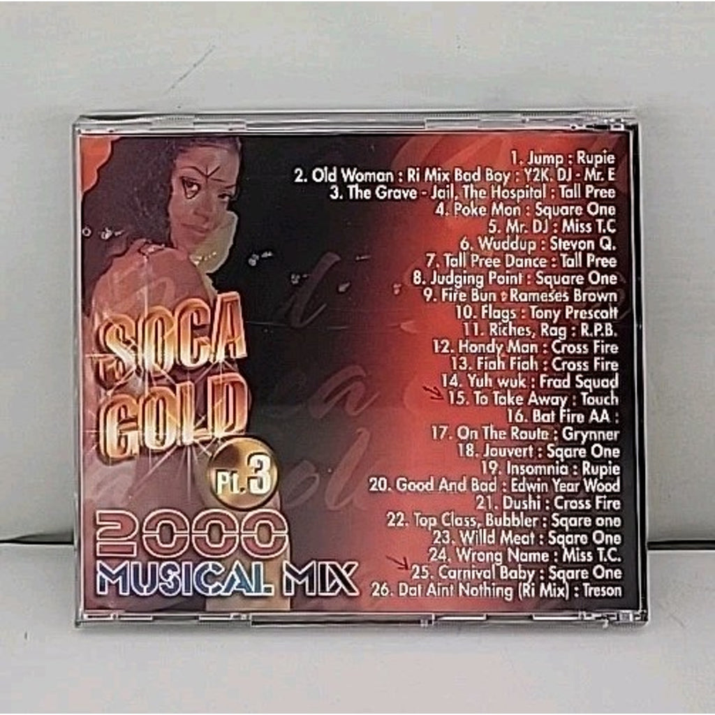 Soca Gold 2000 Musical Mix Pt. 3 CD