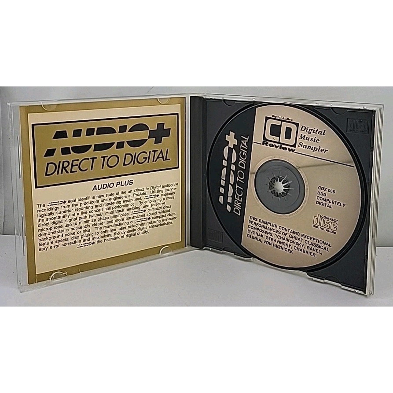 1989 ProArte CD All Digital Sampler Classical Music Compilation Review