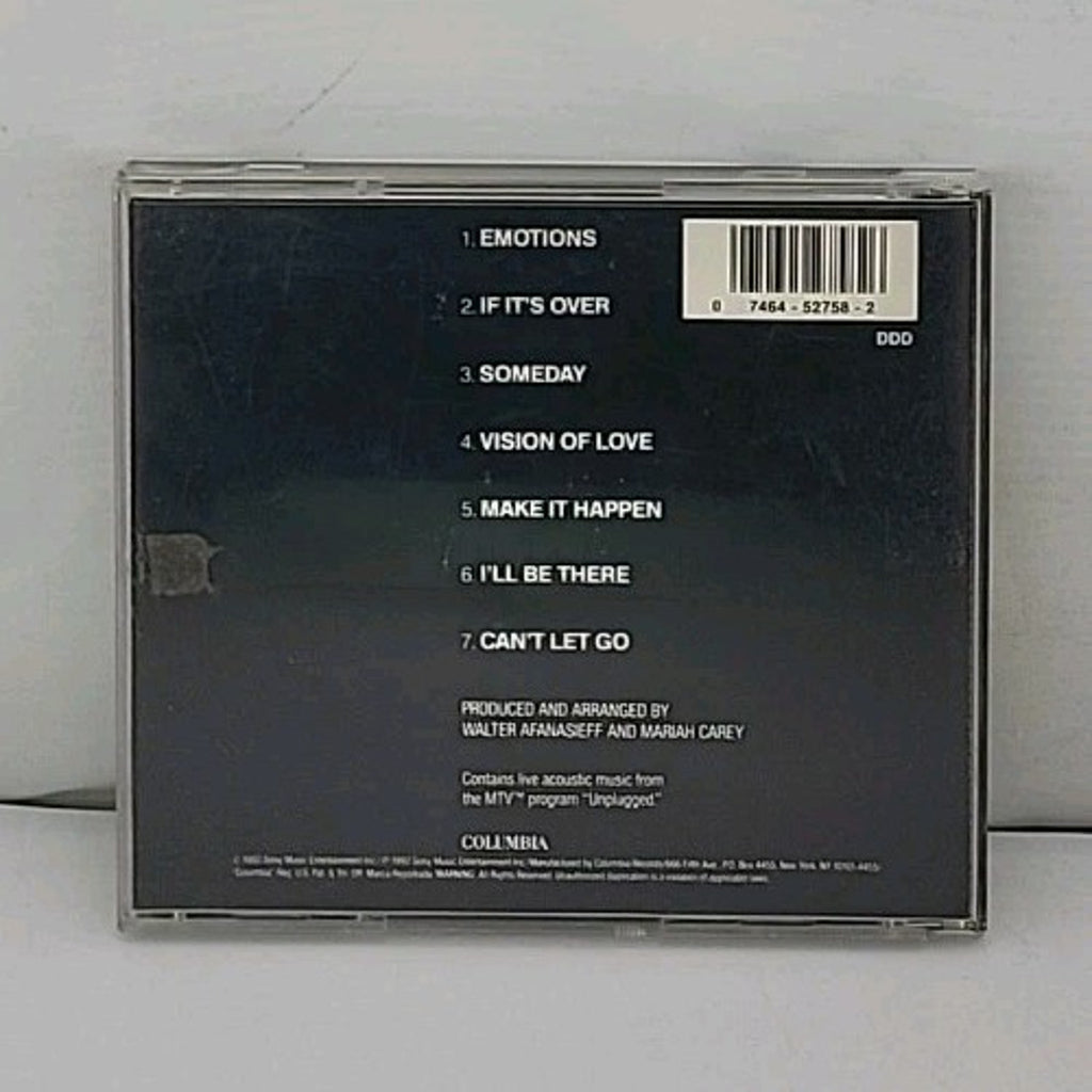 MTV Unplugged EP by Mariah Carey (CD, 1992)