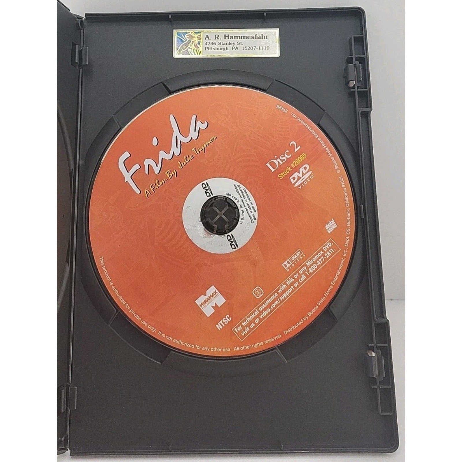Frida (DVD, 2003, 2-Disc Set)
