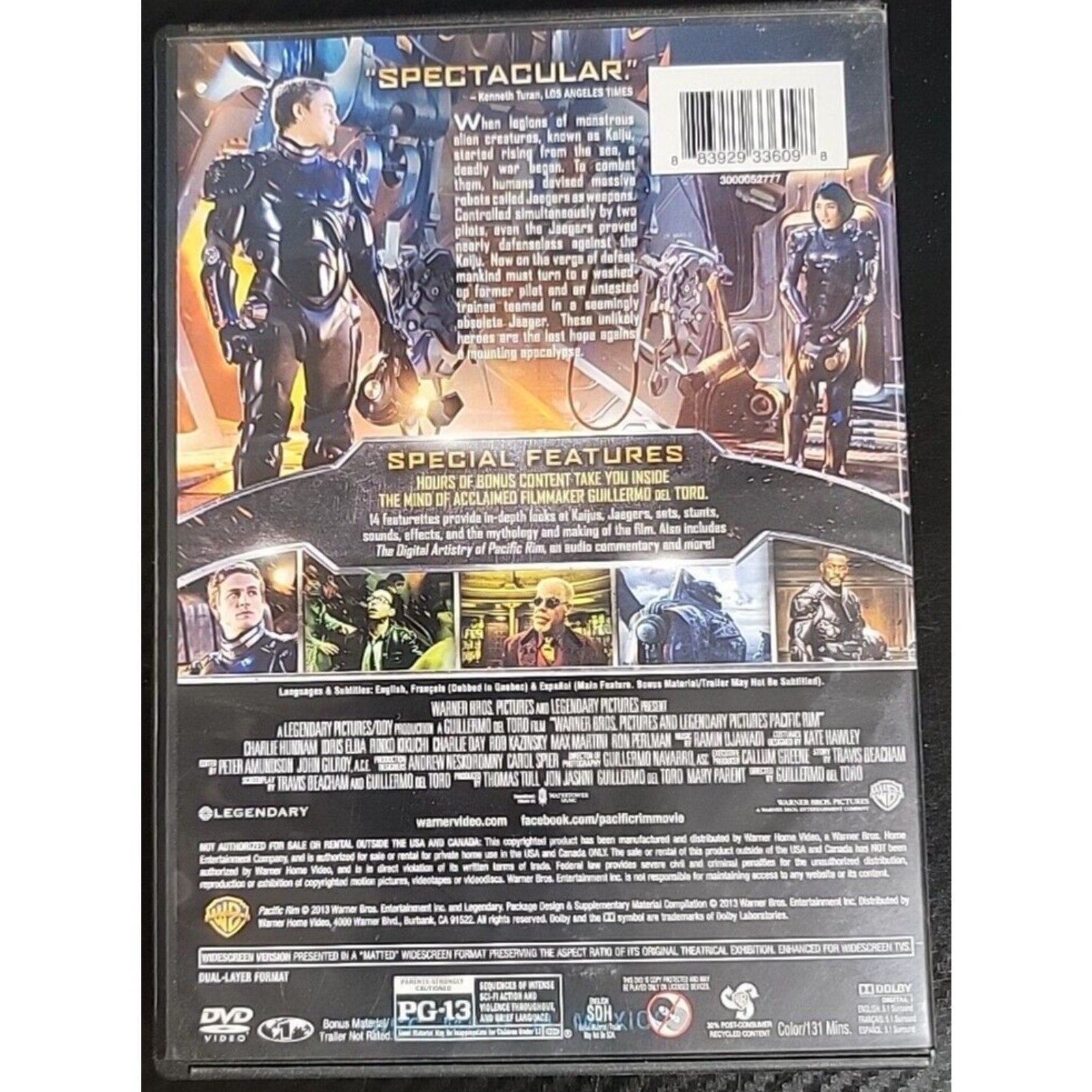 Pacific Rim (2-Disc Special Edition 2013) (DVD)