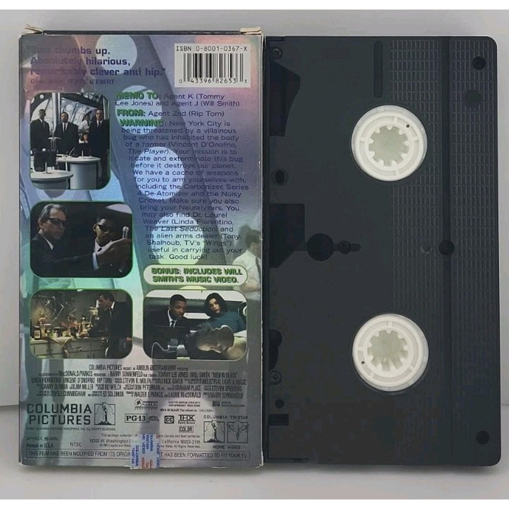 Men In Black (VHS, 1997)