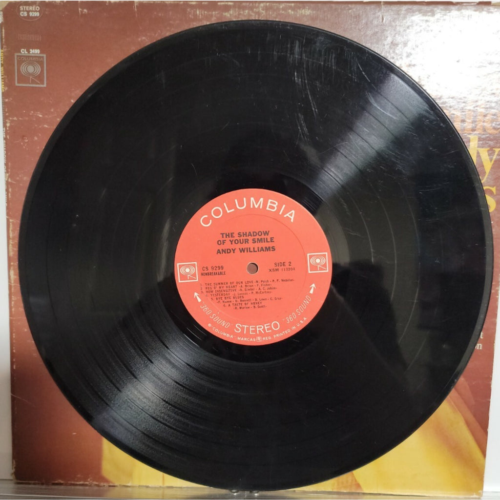 Andy Williams ‎– The Shadow Of Your Smile (Vinyl)