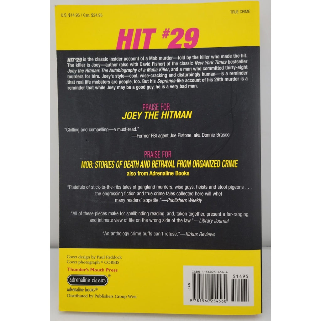 Hit 29 : Based on the Killer's Own Account by David Fisher and Joey (2002, Trade