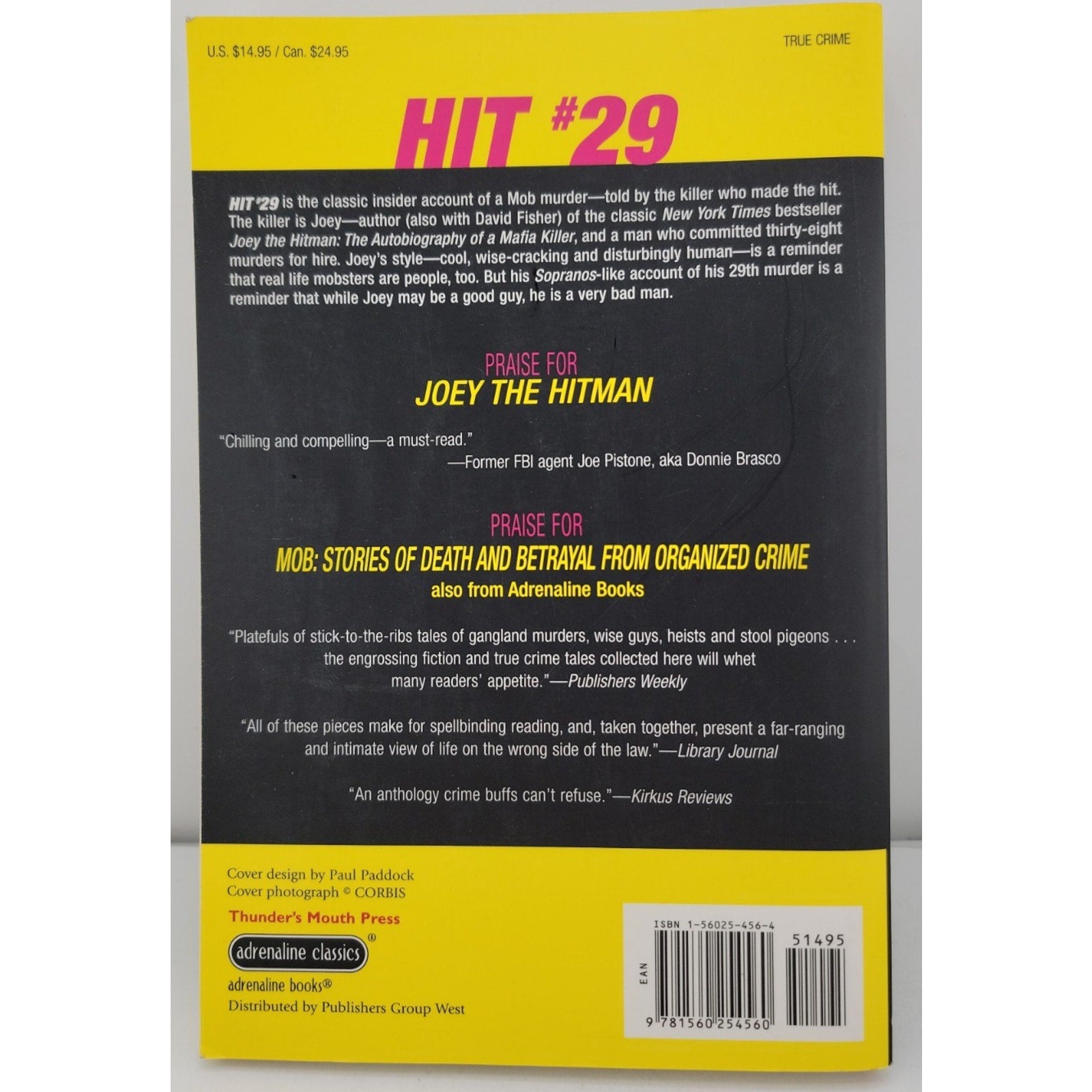 Hit 29 : Based on the Killer's Own Account by David Fisher and Joey (2002, Trade