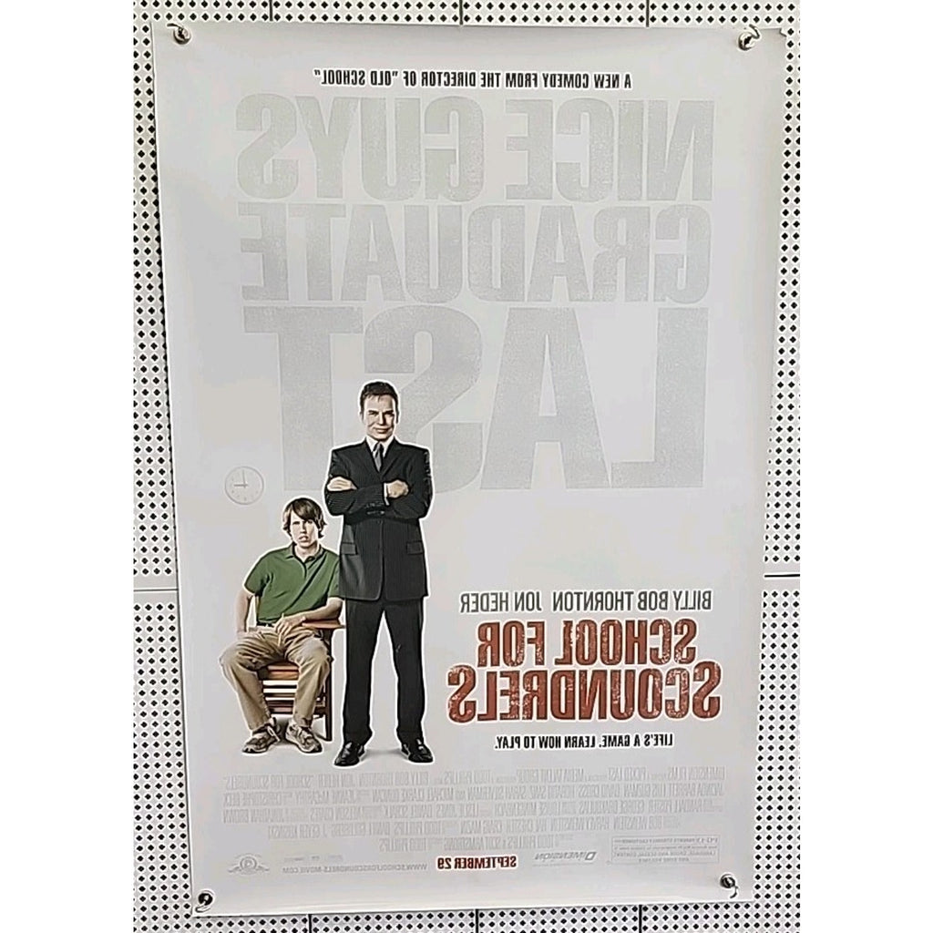 School For Scoundrels Original 27x40 D/S Movie Poster 2006
