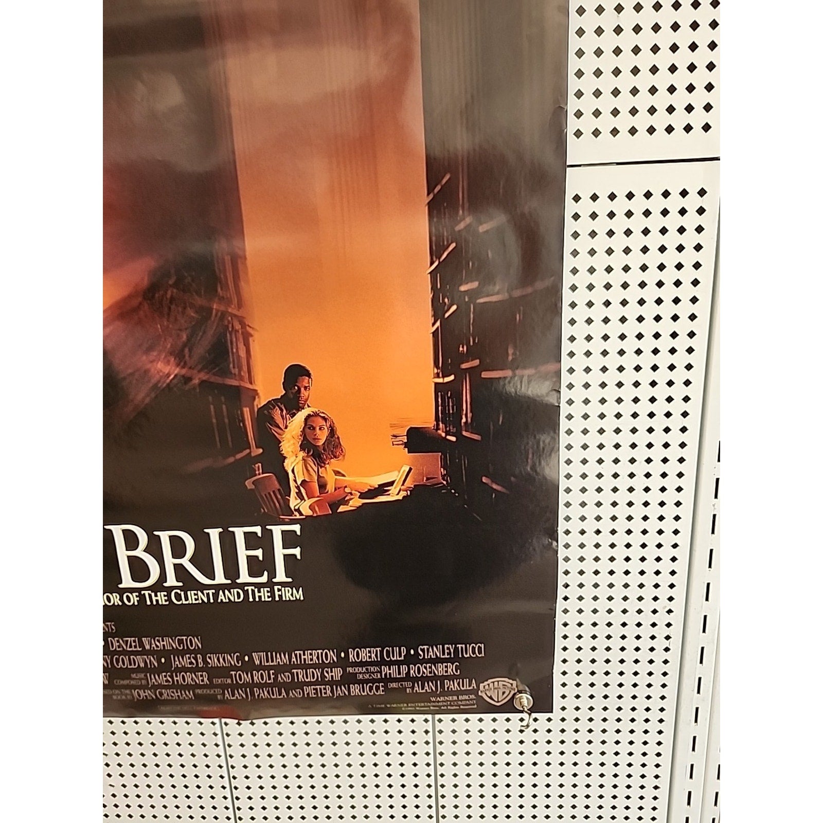 The Pelican Brief Original Theatrical Movie Poster 27x40