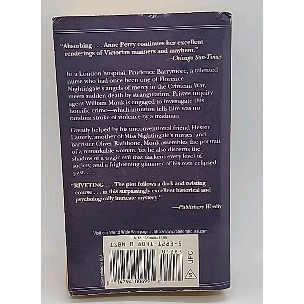 Sudden, Fearful Death by Anne Perry (1994, Mass Market)