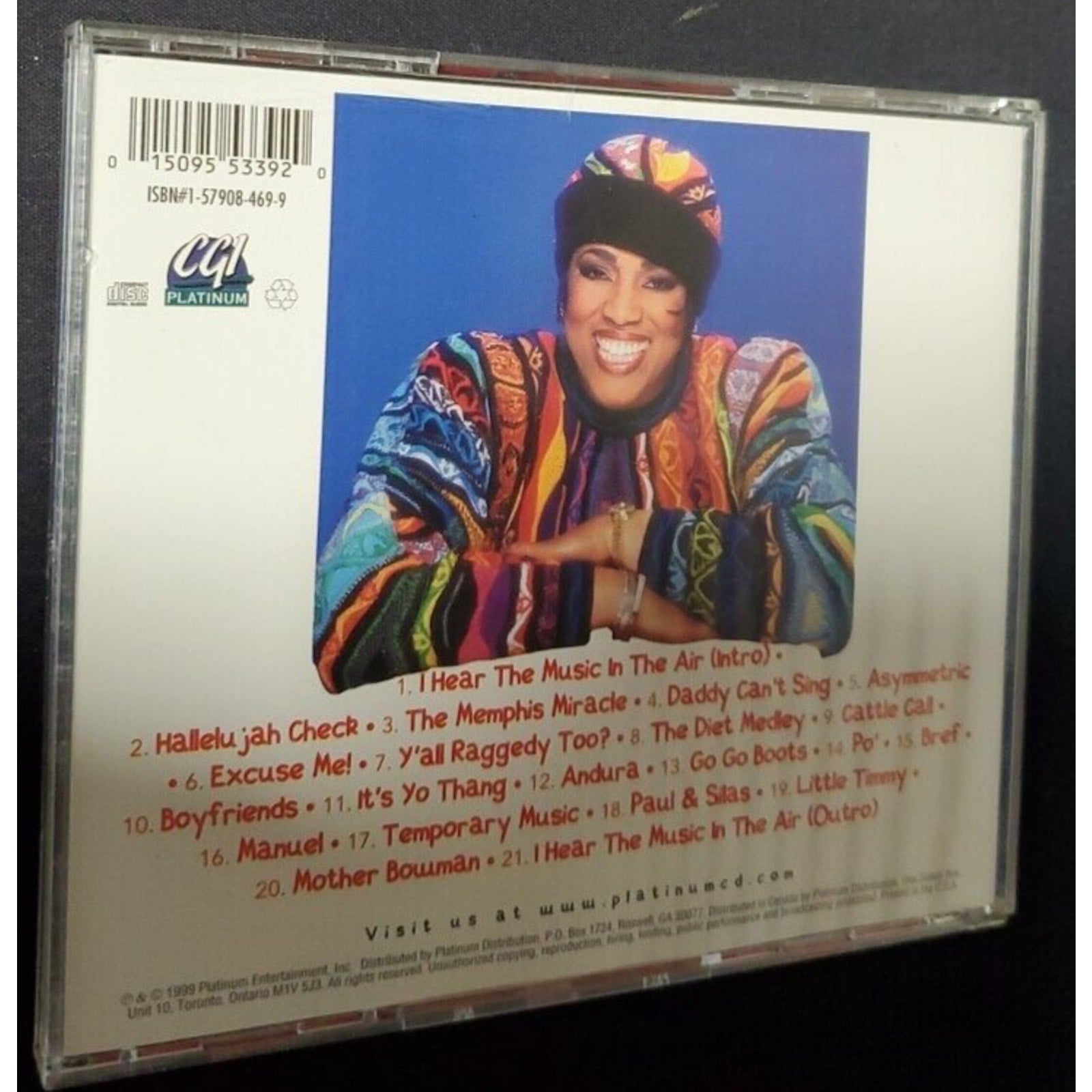 Vickie Winans ‎: Share The Laughter (CD)