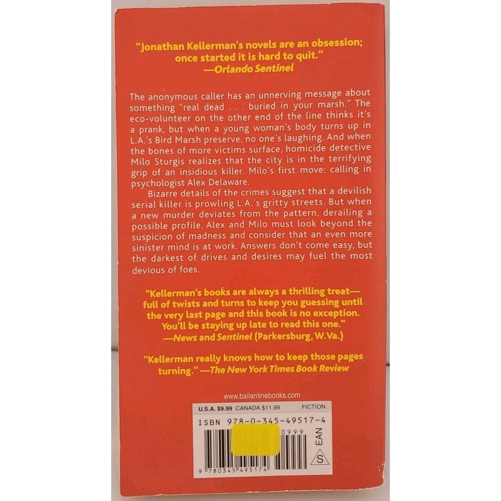 Bones : An Alex Delaware Novel by Jonathan Kellerman (2009, Mass Market)