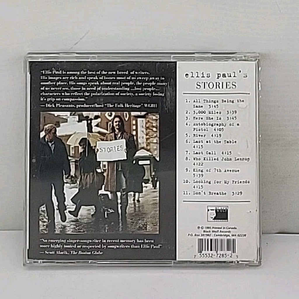 Stories by Ellis Paul (CD, 2002) *Signed*