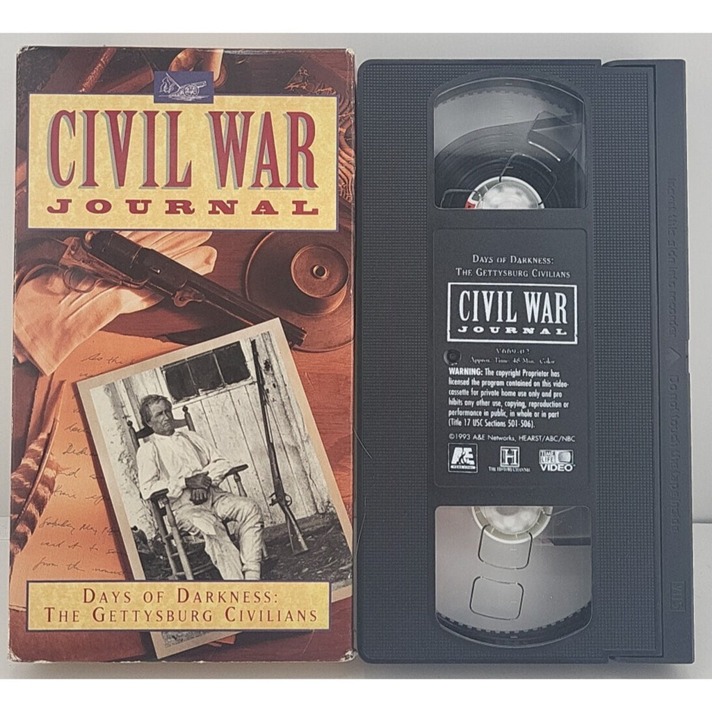 Civil War Journal Days Of Darkness: The Gettysburg Civilians VHS
