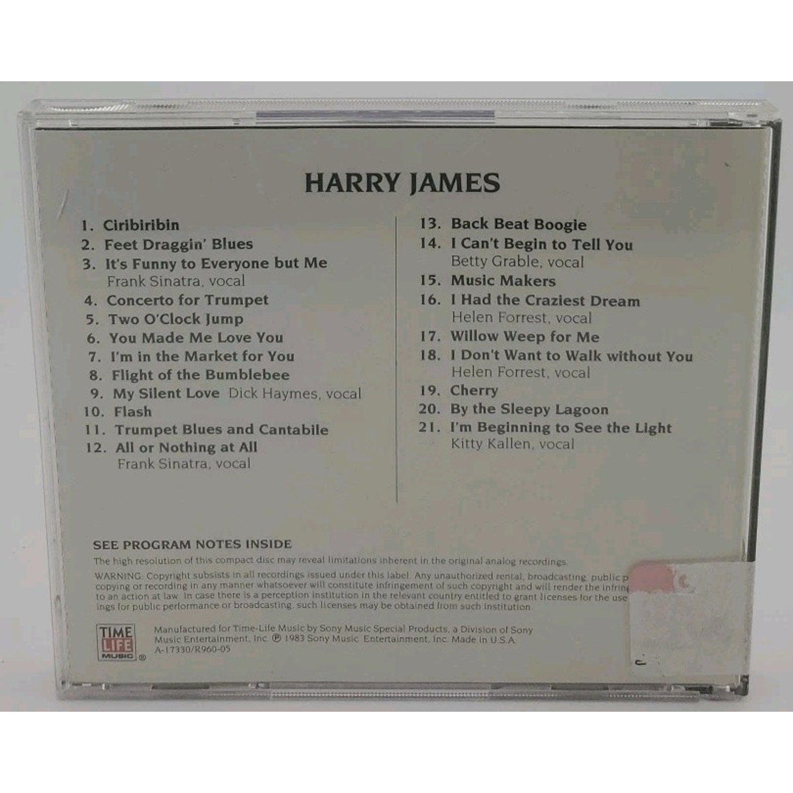 Big Bands Harry James (CD)