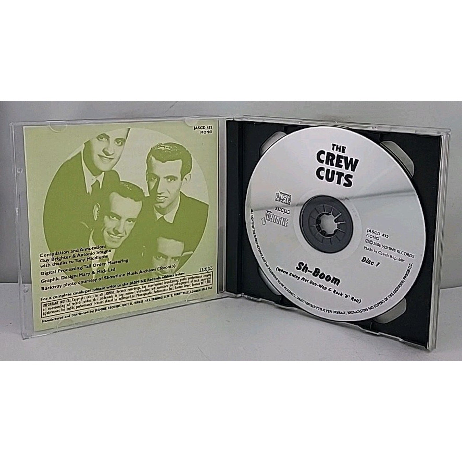 Sh-Boom (Where Swing Met Doo-Wop & Rock N Roll) by Crew Cuts (CD, 2006)