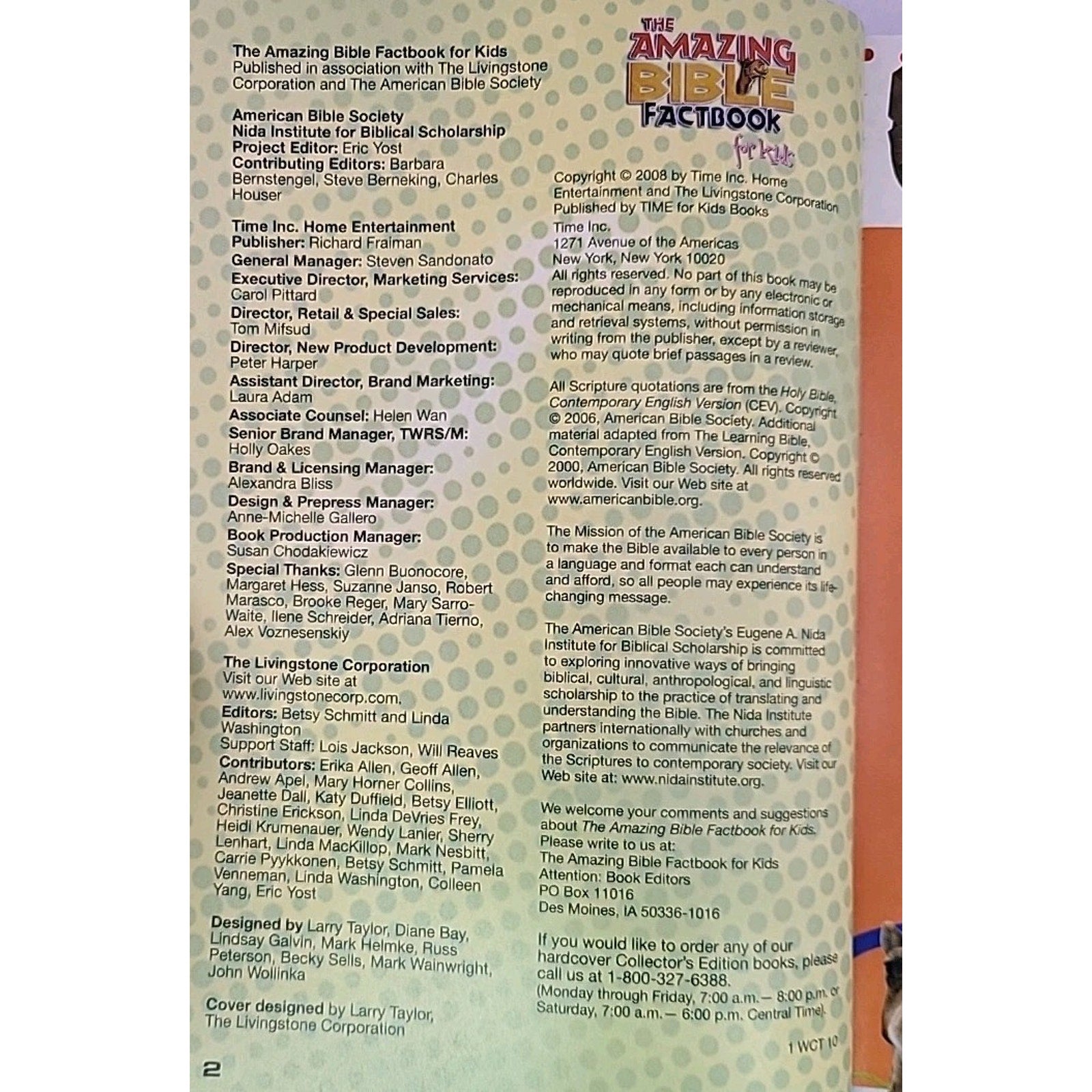 The Amazing Bible Fact Book for Kids - Revised