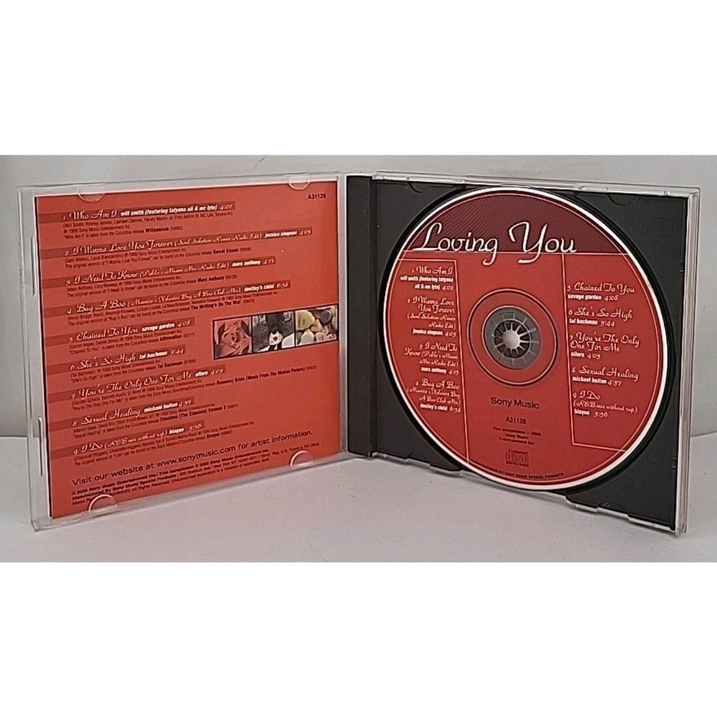 Loving You - Pop Love Songs by Various Artists 2000 CD