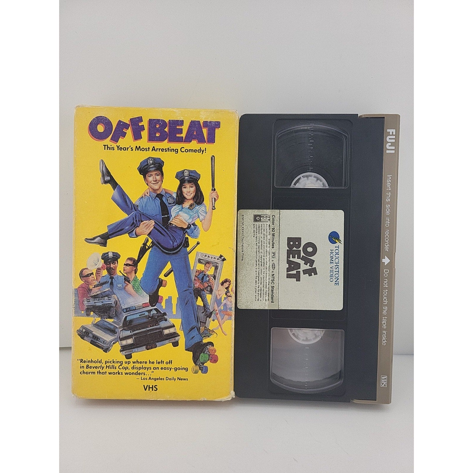 Off Beat (VHS, 1986) Judge Reinhold Meg Tilly Cult Cop Comedy