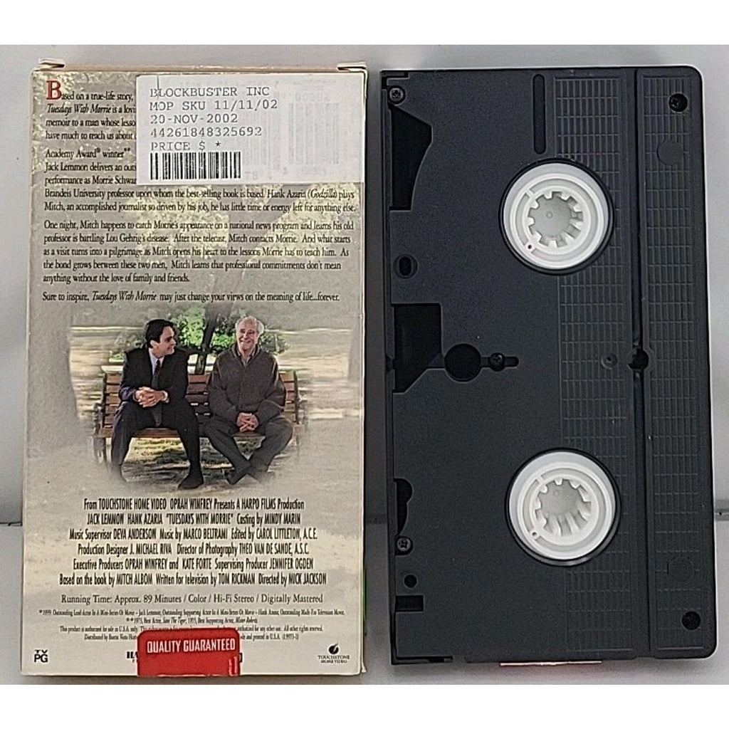 Tuesdays With Morrie (VHS)