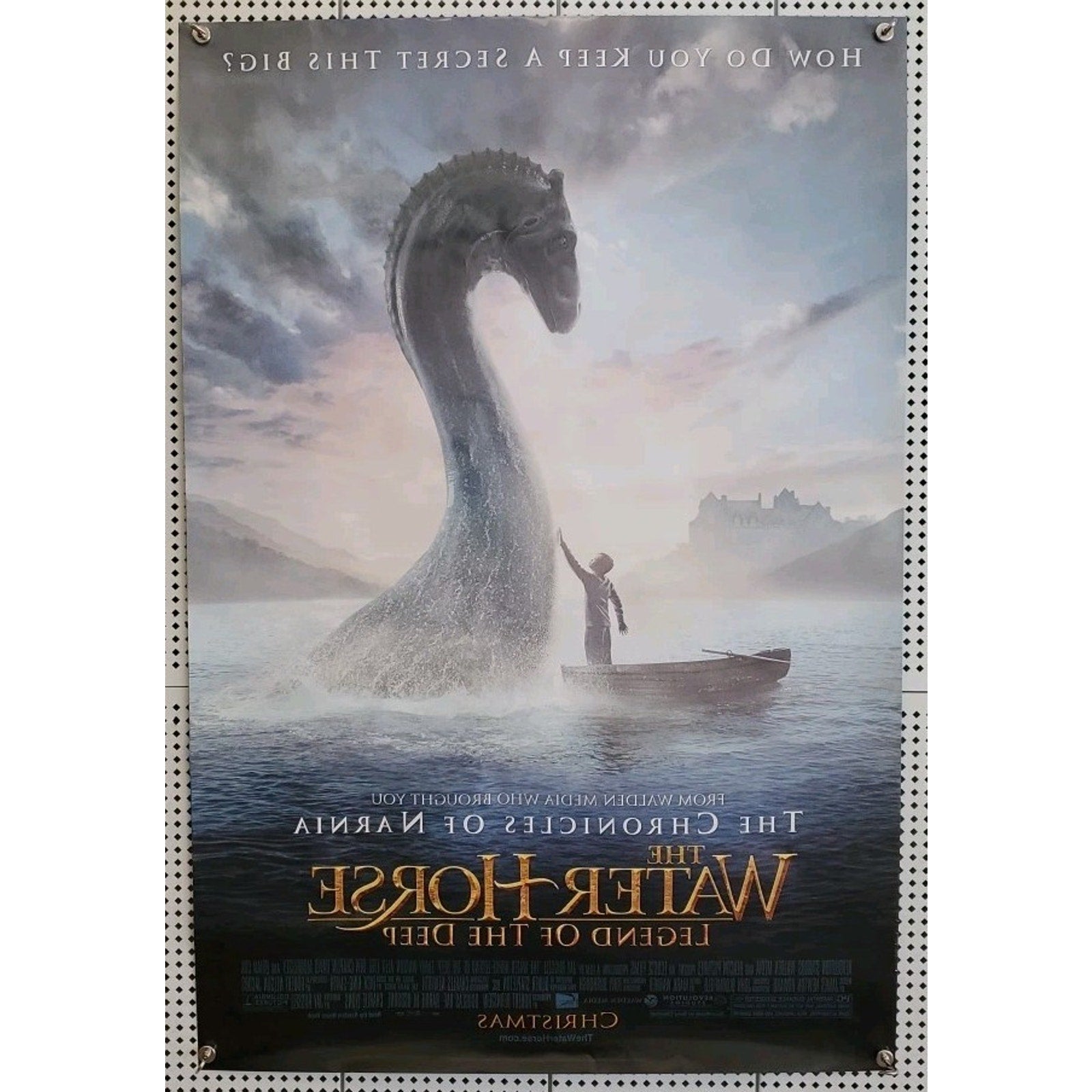 The Water Horse Legend of the Deep (C) Movie Theater Poster 27x40 Double Sided