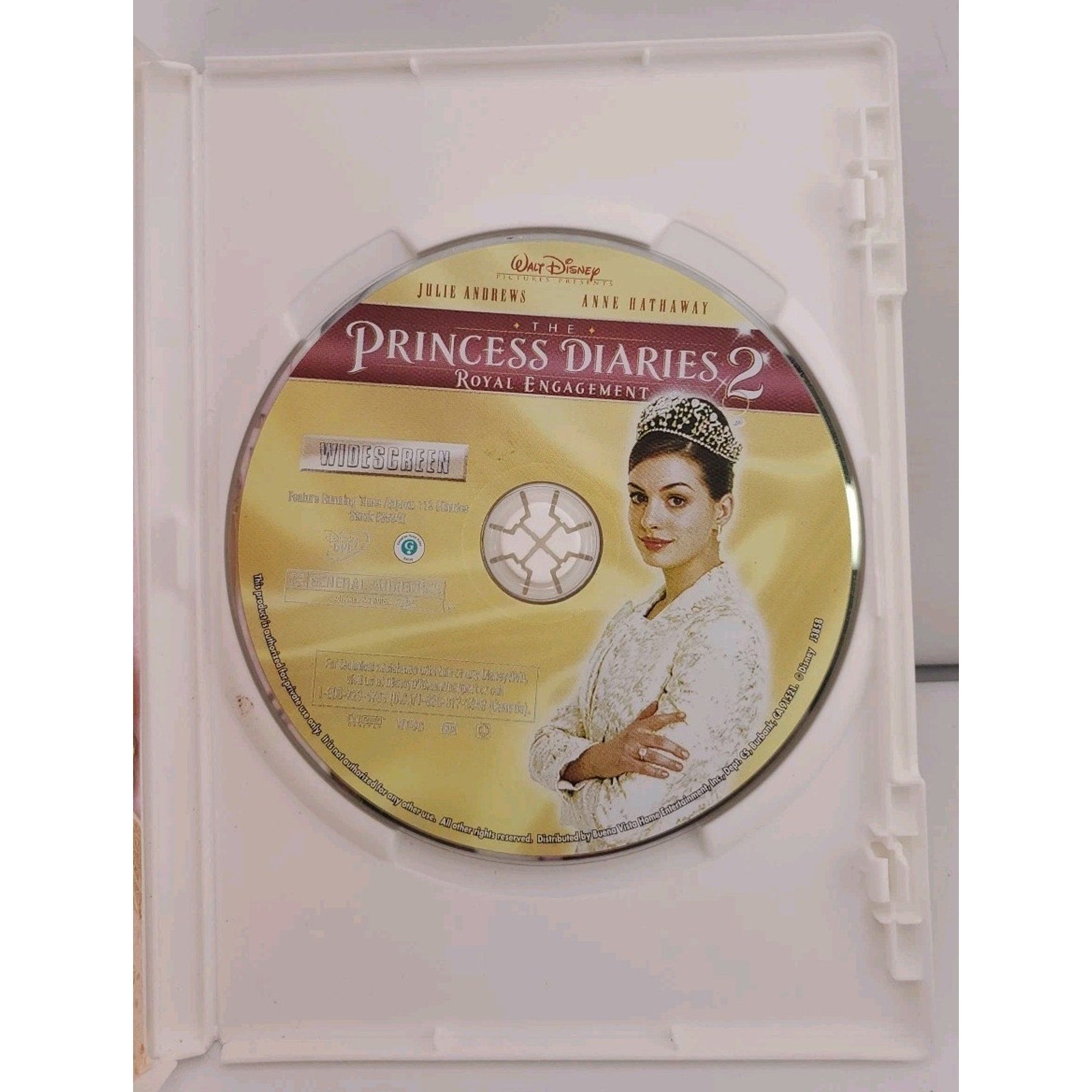 The Princess Diaries 2: Royal Engagement (DVD, 2004)