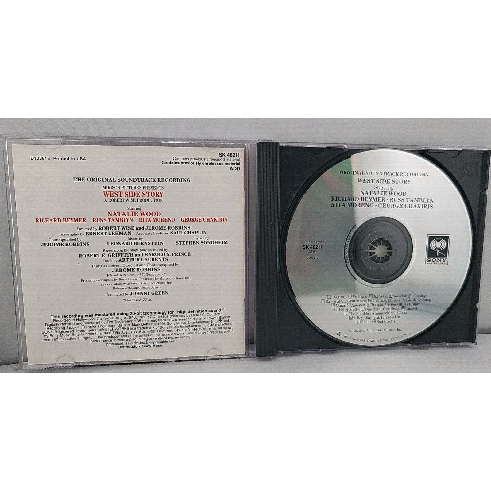 West Side Story (Original Soundtrack) by West Side Story / O.S.T. (CD, 2004)