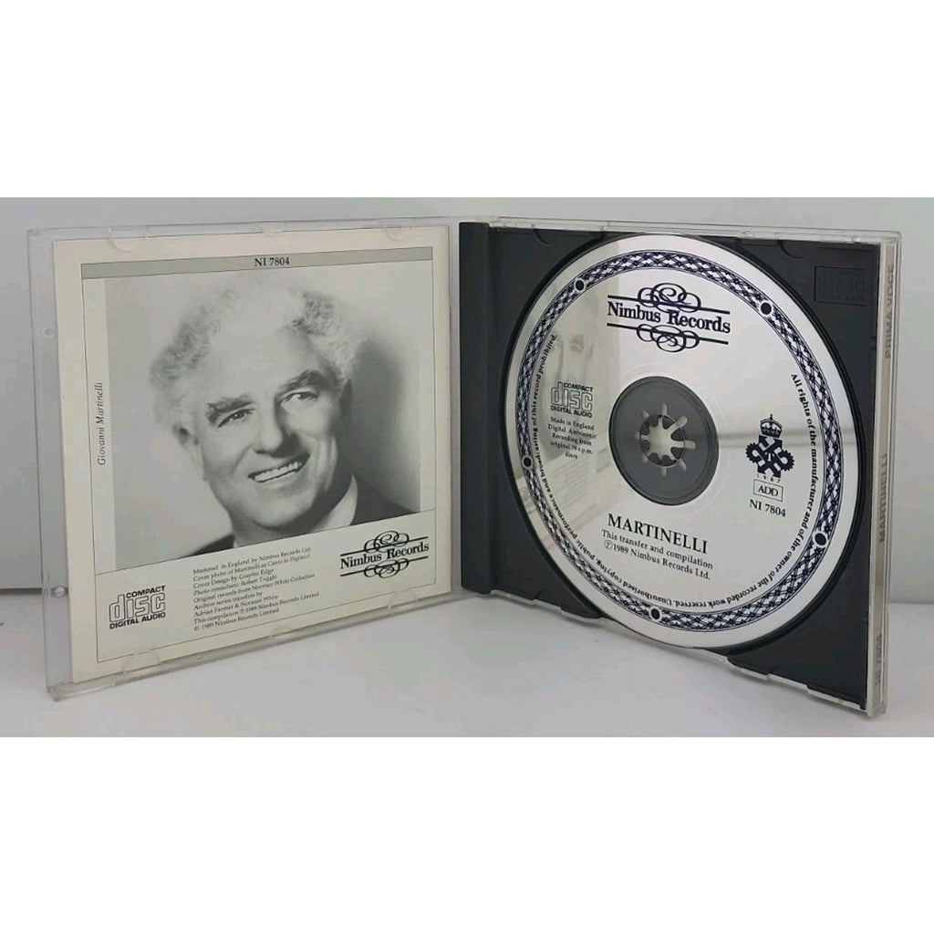 Giovanni Martinelli - Prima Voce (Nimbus Records CD)