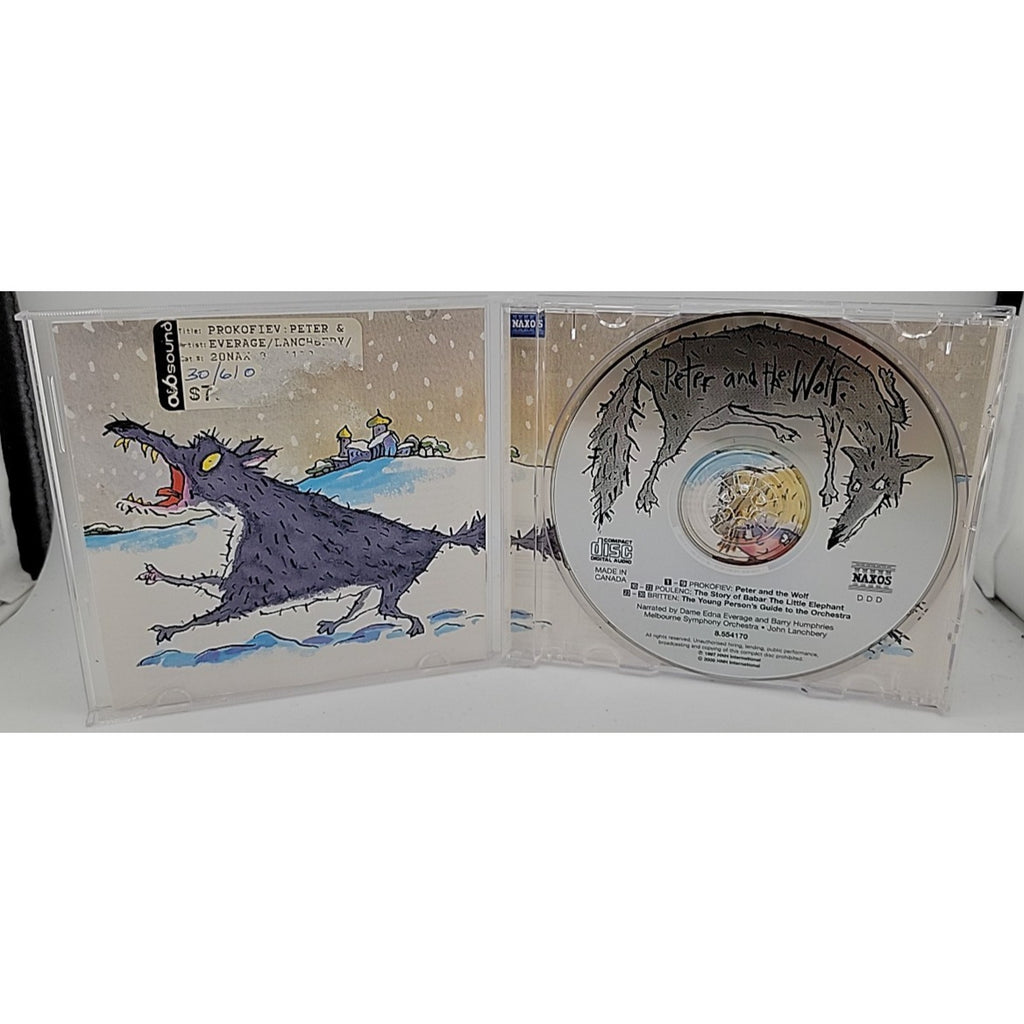 Peter & the Wolf / Story of Babar Little Elephant by Prokofiev / Poulenc (CD)