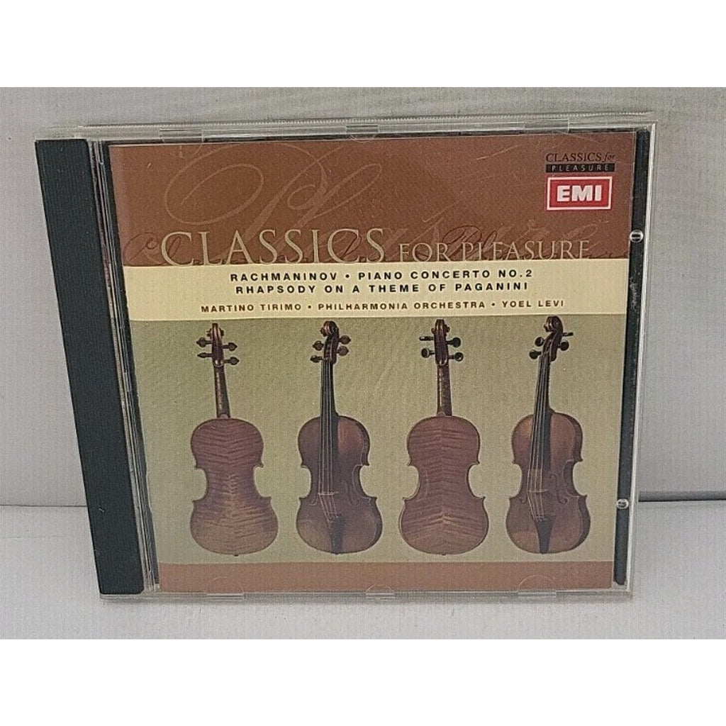 Rachmaninov Piano Concerto No. 2 - Rhapsody On A Theme Of Paganini CD